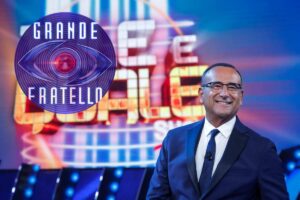 carlo conti- logo tale e quale show e gf