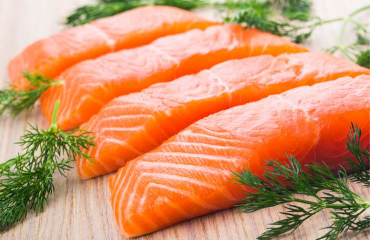 Salmone a fette