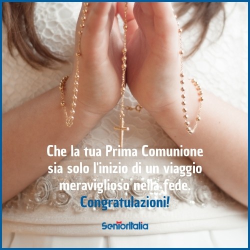 frase Prima Comunione