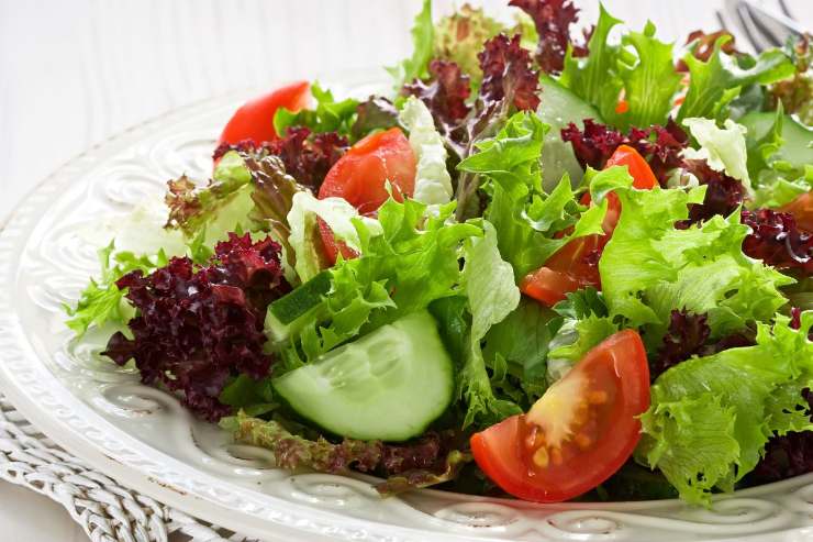 piatto di insalata