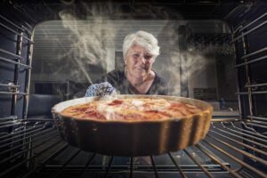 Torta alle pesche in forno