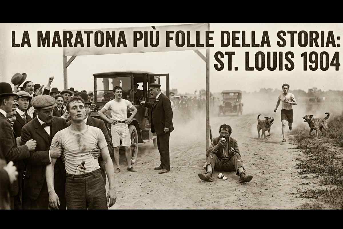 La maratona più folle della storia: quella di St. Louis 1904 tra veleno per topi e passaggi in auto
